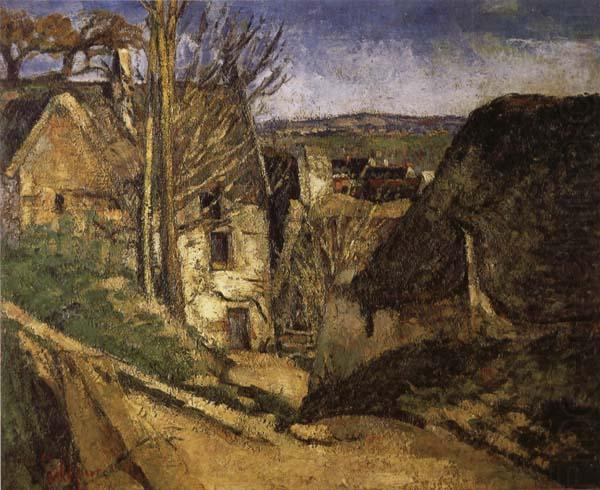 Paul Cezanne The House of the Hanged Man at Auvers china oil painting image